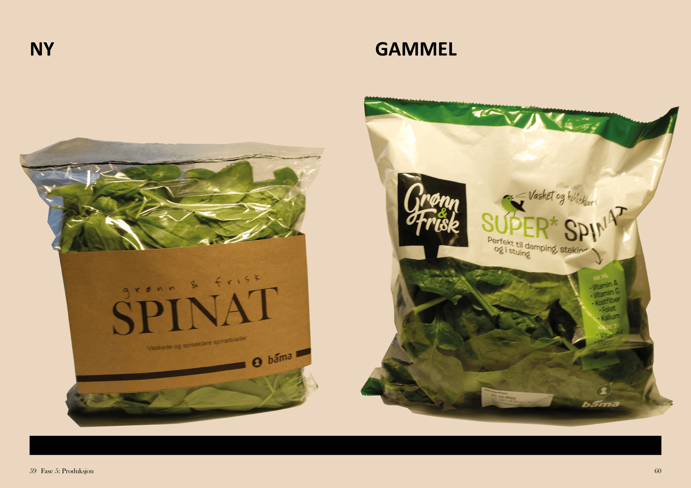 spinatrapport oppslag